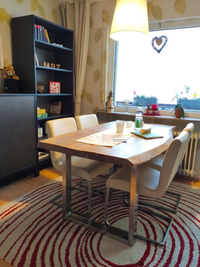 Ferienwohnung Harzluchs Mit Balkon, Netflix Und Sauna Im Haus โฮเฮอไกส์ ภายนอก รูปภาพ