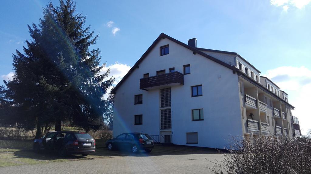 Ferienwohnung Harzluchs Mit Balkon, Netflix Und Sauna Im Haus โฮเฮอไกส์ ภายนอก รูปภาพ